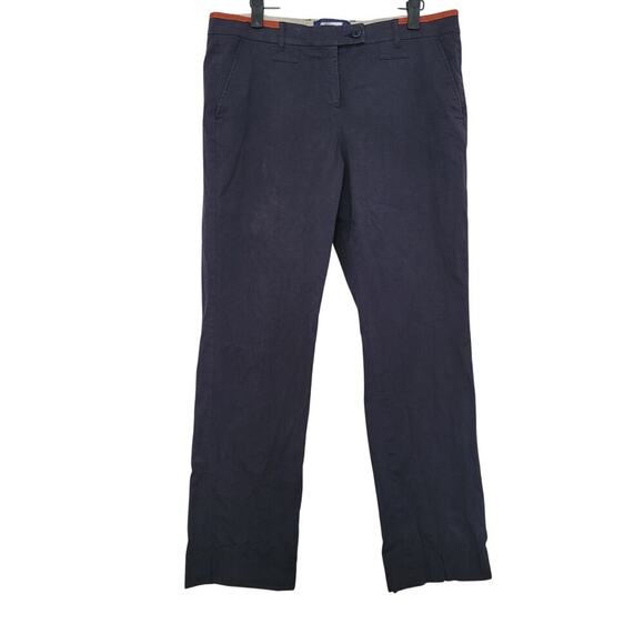 Etro Mens Chino Pants Size EU 48 Blue Flat Front Pockets Casual Made in Italy - Picture 1 of 8